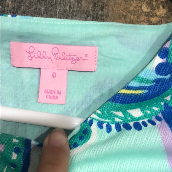 Blue lily Pulitzer summer dress! - Picture 2 of 2